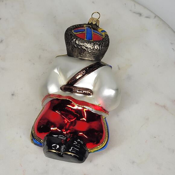 VTG Polonaise Mercury Blown Glass Ornament Kurt Adler Russian Cossack Dancer - Picture 11 of 15